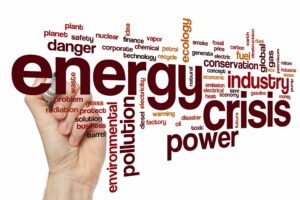 Energy crisis word cloud word cloud to relate to crisis for UK business energy customers as CNG energy goes bust