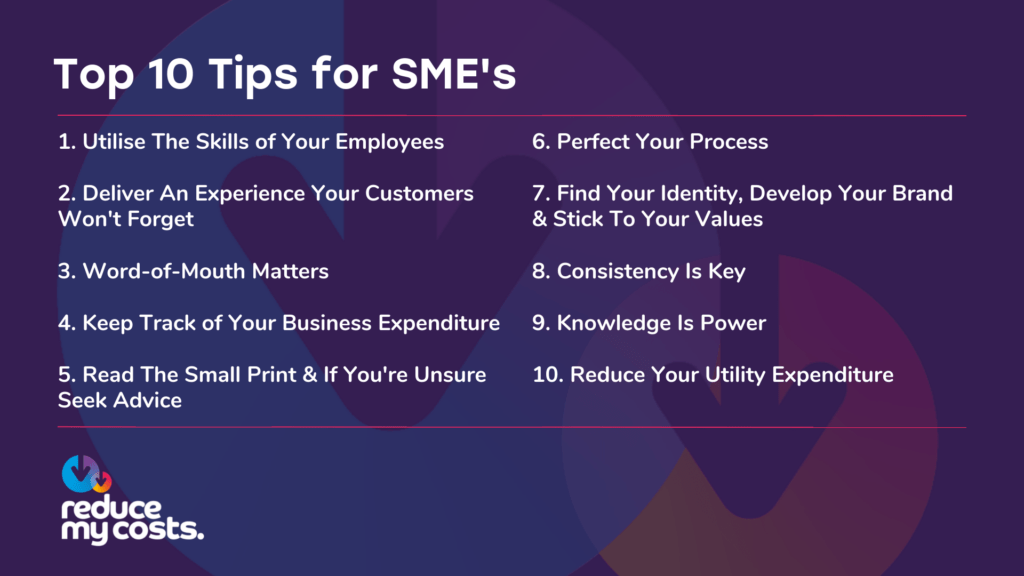 top 10 tips for small business week