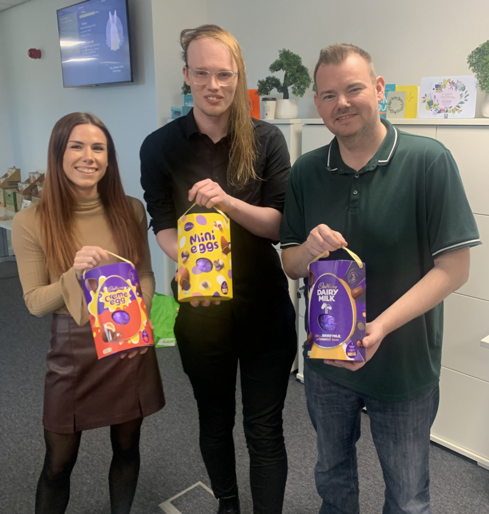 Easter egg hunt winners