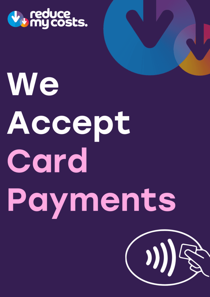 RMC Card Payments Poster