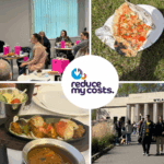 images from reduce my costs events this year so far - pizza, wylam brewery, networking event, l'al qila