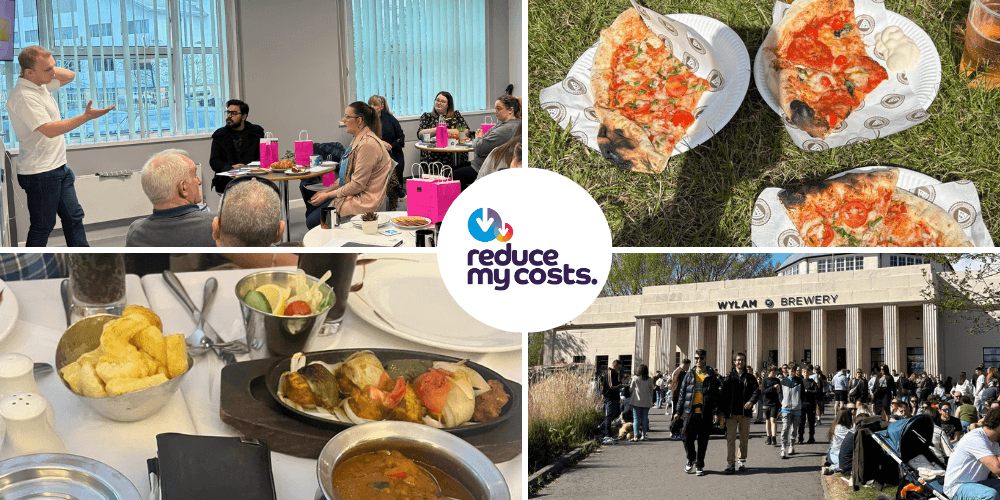 may blog graphic images from reduce my costs events this year so far - pizza, wylam brewery, networking event, l'al qila
