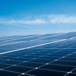 solar panels against blue sky representing seg [smart export guarantee]