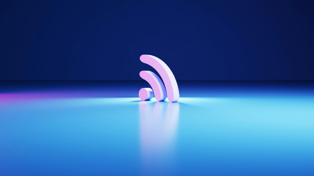 Wifi icon to represent business and home broadband