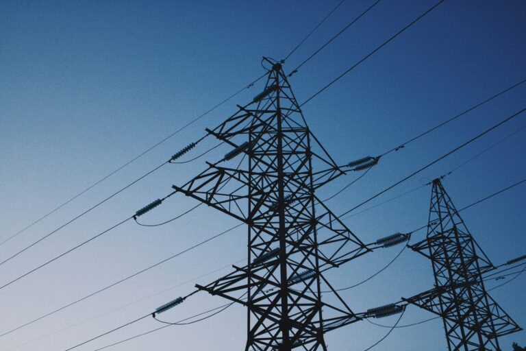pylons against dark sky representing energy for smes